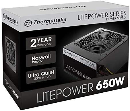 Thermaltake Litepower/650w/non Modular Non 80plus