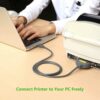 Ugreen Usb To Parallel Port Ieee1284 Cn36 Printer Cable 10ft-30228