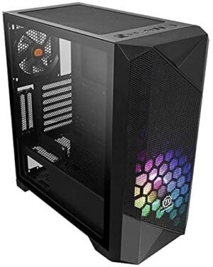 Thermaltake Commander G33 Tg Argb Mid-tower Case Ca-1p3-00m1wn-00 (m)