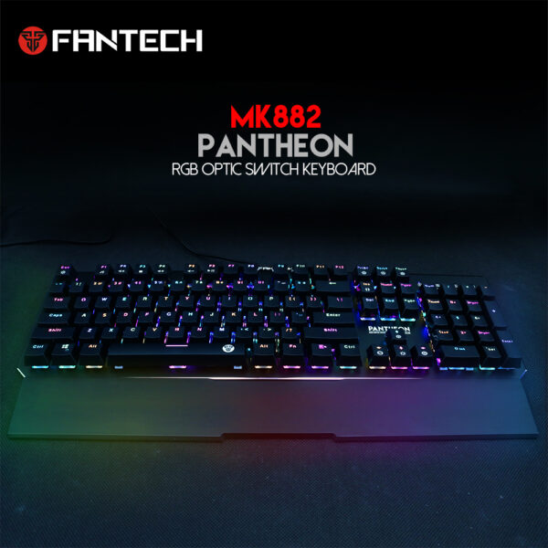 Fantech Gaming Keyboard Phanton Mk882 Rgb With 1yr Warranty