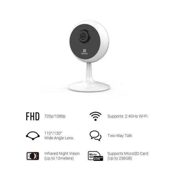 Ezviz C1c 2mp Cctv /cc Camera Wifi Camera Two Way Audio 1080p 1yr Wrty