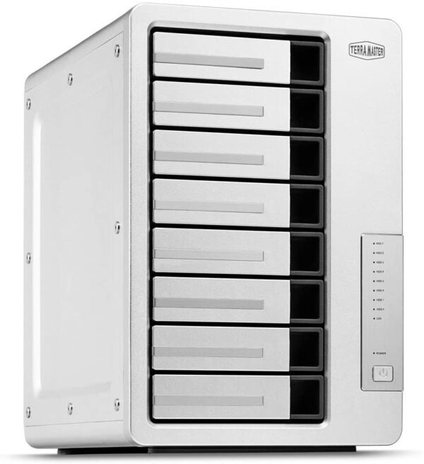 Terramaster F8-422 8-bay Nas 10gb Lan,aes Ni Encryption
