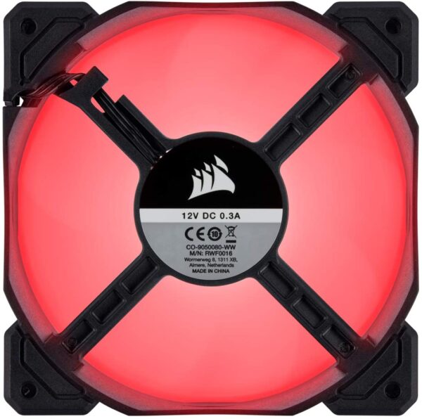 Corsair Air Series Af120 Led (2018) Red 120mm Fan-co-9050080-ww