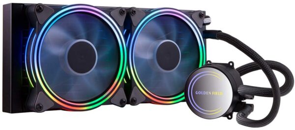 619VCgbJqDL._AC_SL1200_ Golden Field Sf240 Rgb 240mm Liquid Cpu Cooler Radiator Water Cooling