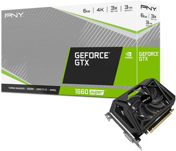 Pny Geforce Gtx 1660 Super 6gb Single Fan With 1yr Warranty