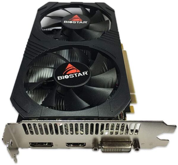Biostar Radeon Rx560 4gb Graphics Card Ddr 5 With Dvi Display Hdmi