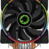 Gamemax Gamma 200 Rgb Cpu Cooler Rainbow Argb 120 For Intel/ Amd