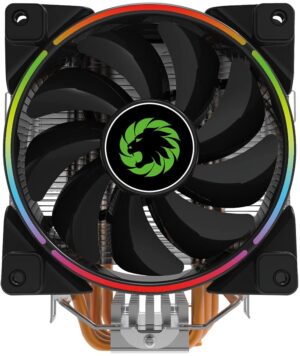 Gamemax Gamma 200 Rgb Cpu Cooler Rainbow Argb 120 For Intel/ Amd