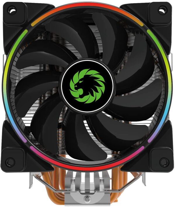 Gamemax Gamma 200 Rgb Cpu Cooler Rainbow Argb 120 For Intel/ Amd