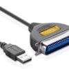 Ugreen Usb To Parallel Port Ieee1284 Cn36 Printer Cable 10ft-30228