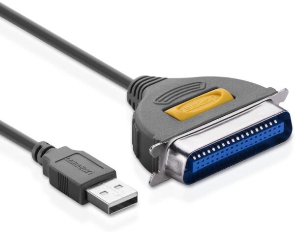 Ugreen Usb To Parallel Port Ieee1284 Cn36 Printer Cable 10ft-30228