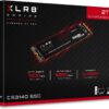 Pny Gen 4 Pci Nvme Xlr8 Gaming 2tb Ssd Cs3140- 7,500 Mb/s Reads,6,850