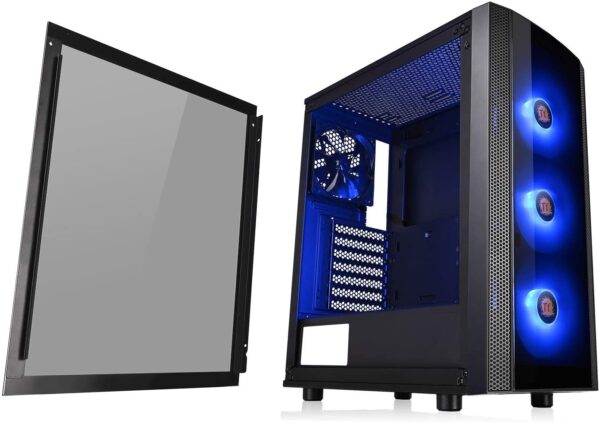 61OkPCZLpnL._AC_SL1400_ Thermaltake Versa J25 Tempered Glass Rgb Gaming Case Ca-1l8-00m1wn-01