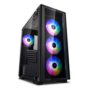 61j1ax7KlGL._SL1000_ Deepcool Matrexx 50 Add Rgb 4f Mid Tower Computer Case Dual Tempered