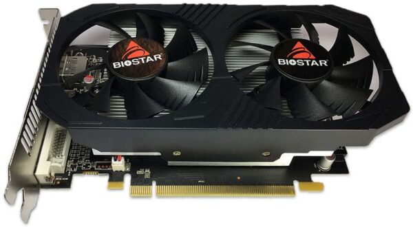 Biostar Radeon Rx560 4gb Graphics Card Ddr 5 With Dvi Display Hdmi