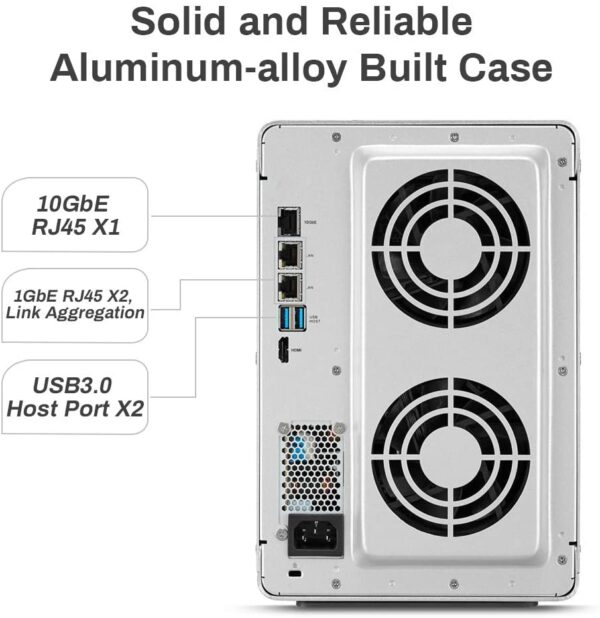 Terramaster F8-422 8-bay Nas 10gb Lan,aes Ni Encryption