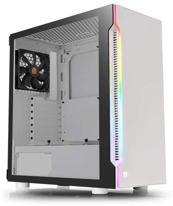 61yUru0KU0L._SL1324_ Thermaltake Gaming Case H200 Tg Snow Rgb Ca-1m3-00m6wn-00