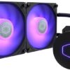 61zOg6WTpIL._AC_SL1200_ Cooler Master Masterliquid Ml240l Rgb Close-loop Cpu Liquid Cooler,