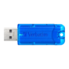 66407_blue_aus_a_02 Verbatim 66407 Store N Go Pinstripe Usb 3.0 Drive 32gb - Blue