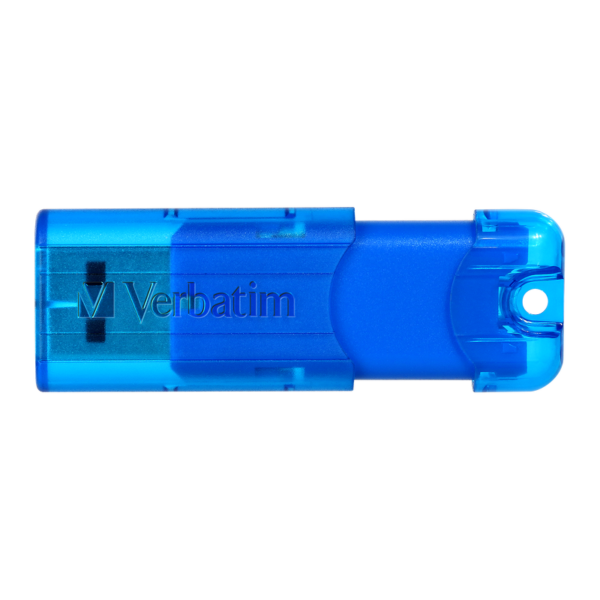 66407_blue_aus_b_02 Verbatim 66407 Store N Go Pinstripe Usb 3.0 Drive 32gb - Blue