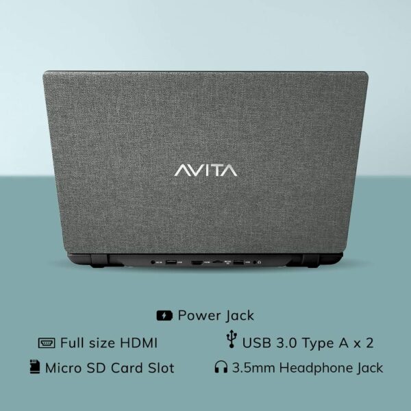 Avita Laptop Celeron-n4020/ 4gb/256gb Ssd/win-10/ Fhd/silver 1yr Wrnty