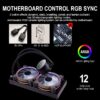 710WfHW8XnL._AC_SL1200_ Golden Field Sf240 Rgb 240mm Liquid Cpu Cooler Radiator Water Cooling