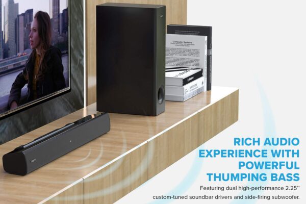 711nW2N9QrL._SL1500_ Creative Stage V2 Soundbar And Woofer 160watt 2.1 Speaker 1yr Wrty