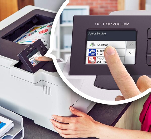 Brother Hl-l3270cdw Laser Printer - Color Wifi Duplex Cloud Print Nfc