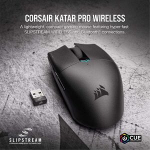 713AusRSfAL._AC_SL1024_ Corsair Katar Pro Wireless, Lightweight Fps/moba Gaming Mouse With Sli