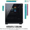 Corsair Icue 220t Rgb Airflow Mid-tower Smart Case/casing Black