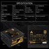 Aresze 850watt 80+ Gold Full Modular Power Supply/psu
