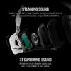 Corsair Void Rgb Elite Usb Gaming Headset,7.1 Surround Sound White