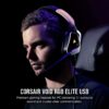 Corsair Void Rgb Elite Usb Gaming Headset,7.1 Surround Sound White