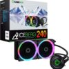 71FiOxLpSOS._AC_SL1500_ Gamemax Iceberg 240 All In One Liquid Cooler Water Cooling 240 System