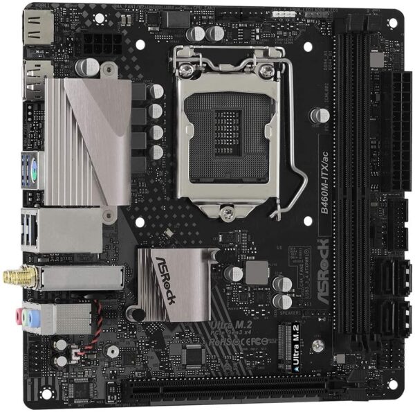 Asrock B460m-itx/ac Intel Socket 1200 Motherboard With Wi-fi