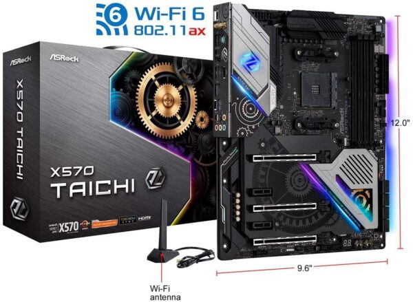 71JsCW1QksL._AC_SL1280_ Asrock X570 Taichi Amd Am4 Atx Motherboard