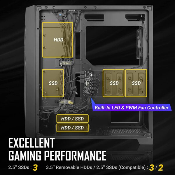 71RjYGB+r7S._AC_SL1500_ Antec Dark Fleet Df700 Flux Gaming Computer Case