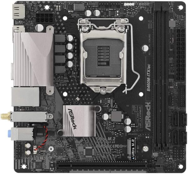 Asrock B460m-itx/ac Intel Socket 1200 Motherboard With Wi-fi