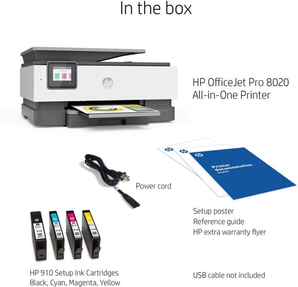 71TdBhLCQPL._AC_SL1500_ Hp Officejet 8020 (4 In 1 Printer) Coler Inkjet Printer With 1yr Wrnty