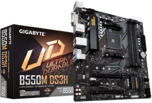 Gigabyte B550m Ds3h1.1 Ryzen Motherboard With 1yr Warranty