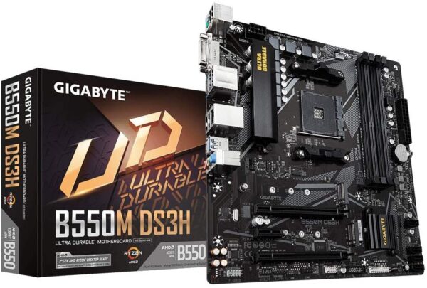 71Upd6pqalL._AC_SL1000_ Gigabyte B550m Ds3h1.1 Ryzen Motherboard With 1yr Warranty