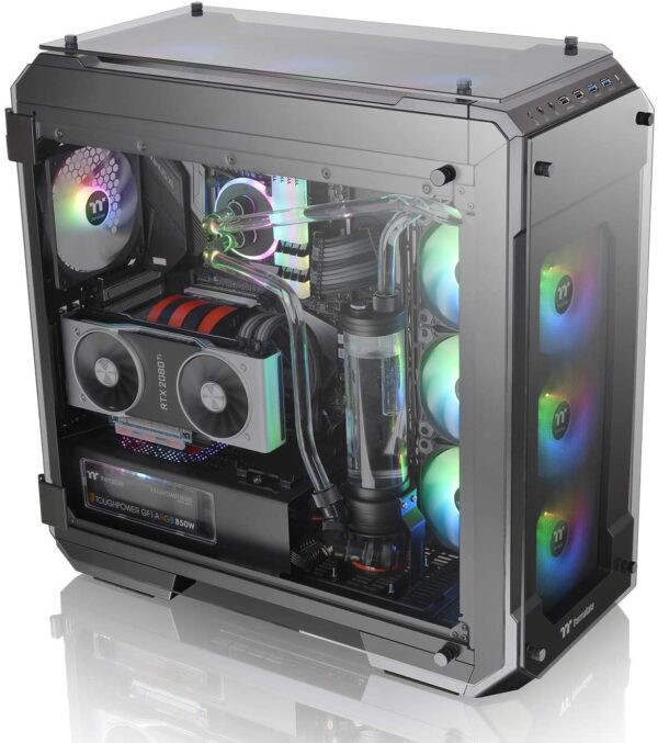 71aiJ9DdjNL._AC_SL1360_ Thermaltake View 71 Tempered Glass Argb Ca-1i7-00f1wn-03 Case (m)