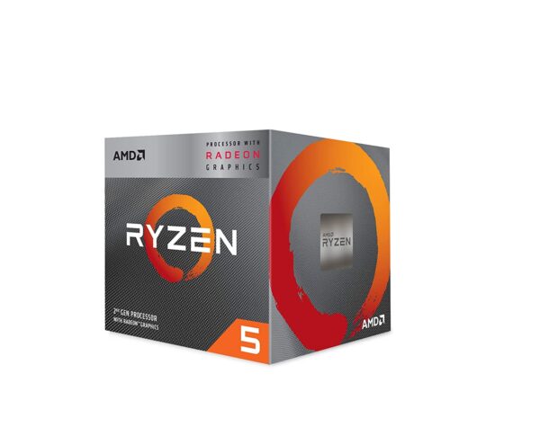 Amd Ryzen 5 3400g 4core, 8 Threads, Gpu Core 11, Am4 Processor 1yr