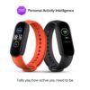 Mi Smart Band 5 Fitness Band, 1.1-inch Amoled Color Display, Magnetic