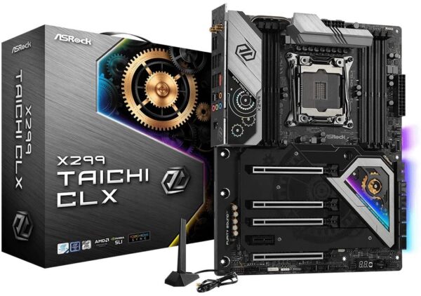 Asrock Motherboard X299 Taichi Clx Lga2066 X299 256gb Ddr4 Pci Express