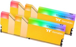 71g7sSMggAL._AC_SL1500_ Thermaltake Toughram Rgb Ram Ddr4 3600mhz 16gb (8gb*2)-metallic Gold