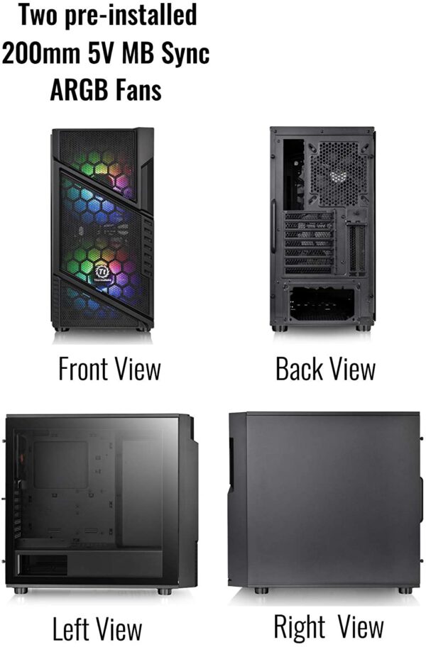 Thermaltake Commander C31 Tg A1wn-00 Gaming Computecasergb Ca-1n2-00m