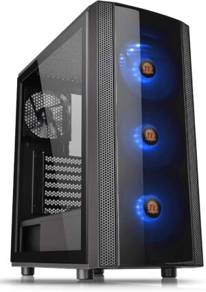 71hE051ro6L._AC_SL1500_ Thermaltake Versa J25 Tempered Glass Rgb Gaming Case Ca-1l8-00m1wn-01