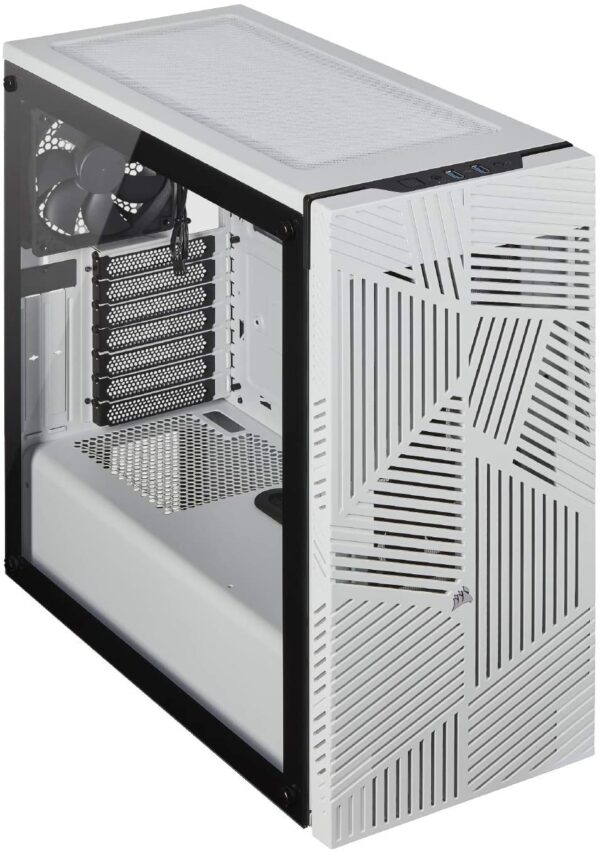 Corsai 275r Airflow Tempered Glass Mid-tower Gaming Case White