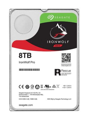 Seagate Ironwolf Nas Hardisk 8tb Part No.st8000vn004 7200rpm 1yr Wrnty